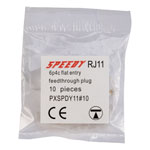 TUK Ltd SPEEDY RJ45 PXSPDY11#10 SPEEDY RJ11 plug bag of 10