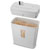 Hama 00050588 Prime M50CD-W Document Shredder Micro-Cut 6-Sheet P-5 13L White