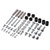Hama 00118655 TV Ceiling Mount 81-165cm (32-65) Tiltable Swivelling Black