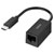 Hama 00200360 USB-C to RJ45 Network Adapter, 2.5 Gigabit Ethernet, Black
