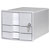 HAN 1018-11 IMPULS Desk drawer box Grey A4, C4 No. of drawers: 3