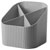 HAN 17238-991 Re-X-LOOP Tidy Dark grey No. of compartments: 4