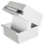 HAN 965-11 Card index box Light grey No. of cards (max.): 800 cards A5 landscape
