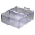 HAN 976-63 DIN A6 Card Index Box Translucent Clear 400 Cards Landscape