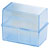 HAN 979-64 Card Index Box DIN A8 Blue Translucent Incl. 100 Index Cards
