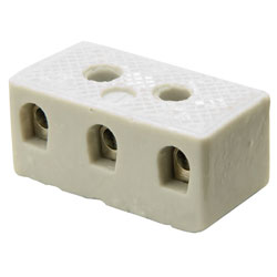 CamdenBoss CHTB4/3N Ceramic Connector Block 3 Pole