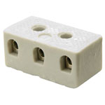 CamdenBoss CHTB4/3N Ceramic Connector Block 3 Pole