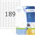 Herma 4333 Premium Labels A4 25.4x10mm White Permanent 4725 pc(s)