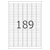 Herma 4333 Premium Labels A4 25.4x10mm White Permanent 4725 pc(s)