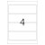 Herma 5095 Lever Arch File Labels 61x192mm Paper White Permanent 100 pc(s)