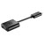 HP H4F02AA HDMI / VGA Adapter [1x HDMI plug - 1x VGA socket] Black 0.045 m