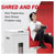 Ideal Office 82919111 Shredcat 8291 CC Document Shredder 150 Sheet P-4 21L Bin