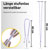 Intenso 7991003 Cable USB-C To USB-C 1.65M/Lanyard - Purple