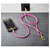 Intenso 7991004 Cable USB-C To USB-C 1.65M/Lanyard - Neon Pink