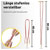 Intenso 7991005 Cable USB-C To USB-C 1.65M/Lanyard - Neon