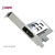 JouJye JJ-GP-101M2-Br 1-Port M.2 NVMe PCIe 4.0 x4 Controller with Slot Panel