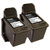 KMP 0995,4021 KMP INK H11D = 2X HP C6656AE BLACK