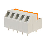 CamdenBoss CSTB/5 5 Way 10A 45 Degree Terminal Block5.08mm