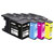 KMP 1524,4005 15,244,005 Ink Cart Set - Brother LC-1280XL BK/C/M/Y High Capacity