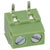 TruConnect 211743 5.08mm 90deg 2 Way Low Profile Rising Clamp Terminal Block