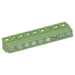 TruConnect 211750 5.08mm 90deg 9 Way Low Profile Rising Clamp Terminal Block