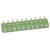 TruConnect 211751 5.08mm 90deg 10 Way Low Profile Rising Clamp Terminal Block