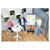 Legamaster 7-153210 SKETCH EASY Mobile Flipchart 105x68cm Magnetic Round Base