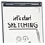 Legamaster 7-153210 SKETCH EASY Mobile Flipchart 105x68cm Magnetic Round Base