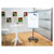 Legamaster 7-153210 SKETCH EASY Mobile Flipchart 105x68cm Magnetic Round Base