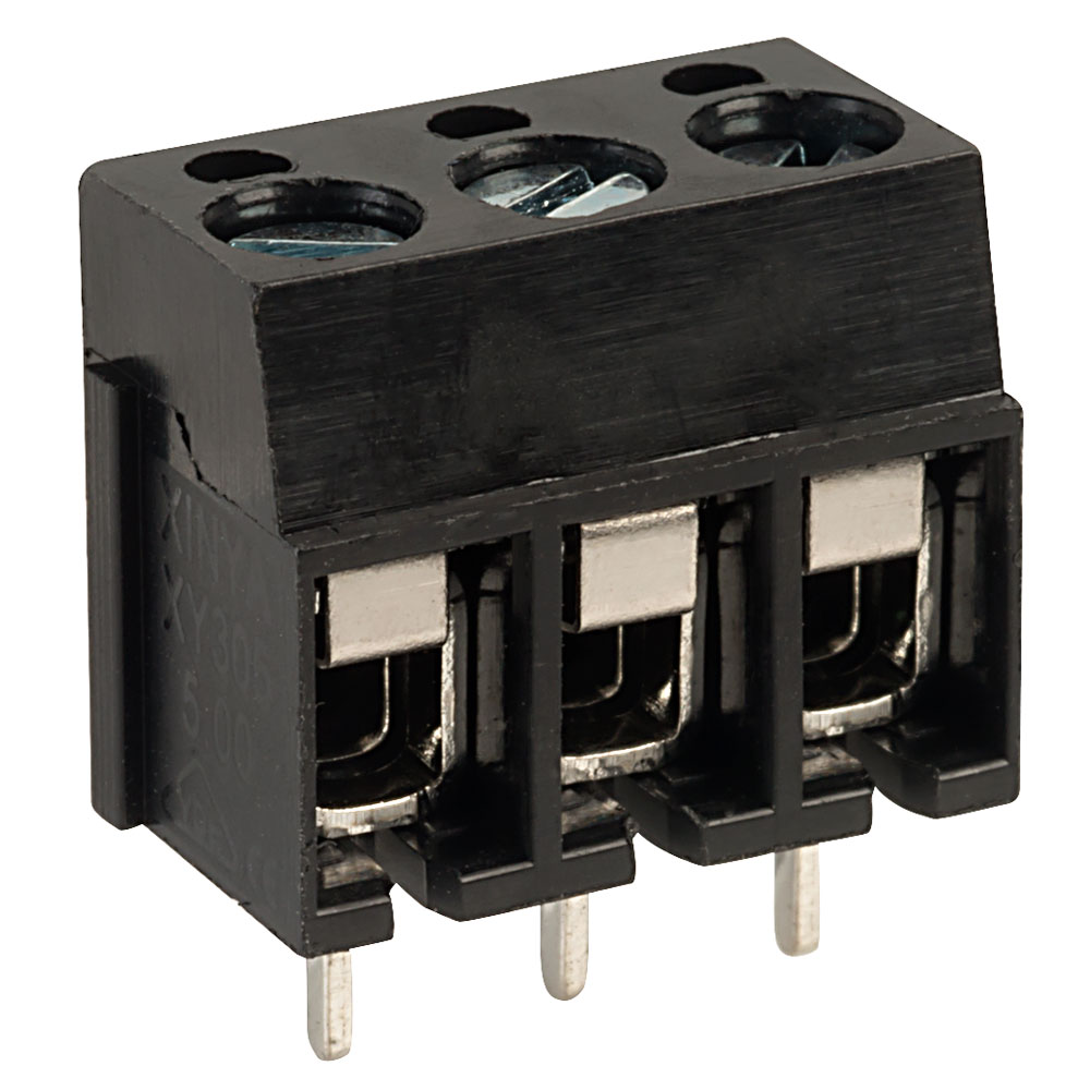 TruConnect 211812 3 Way 15A 5mm End Stackable Terminal Block | Rapid ...