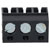 TruConnect 211812 3 Way 15A 5mm End Stackable Terminal Block