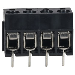 TruConnect 211814 4 Way 15A 5mm End Stackable Terminal Block