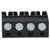 TruConnect 211814 4 Way 15A 5mm End Stackable Terminal Block