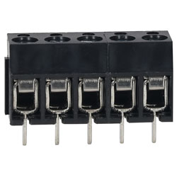 TruConnect 211815 5 Way 15A 5mm End Stackable Terminal Block