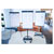 Legamaster 7-153610 SKETCH PRO Mobile Flipchart 105x68cm Round Base Black