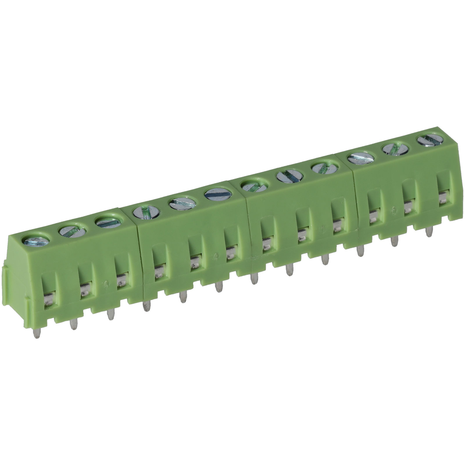 TruConnect 211840 5.0mm 12 Way Low Profile Rising Clamp Terminal Block Rapid Online