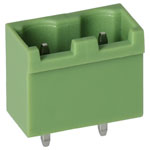 TruConnect 211873 7.62mm 2 Way 15A 300V Header Straight Top Entry Closed