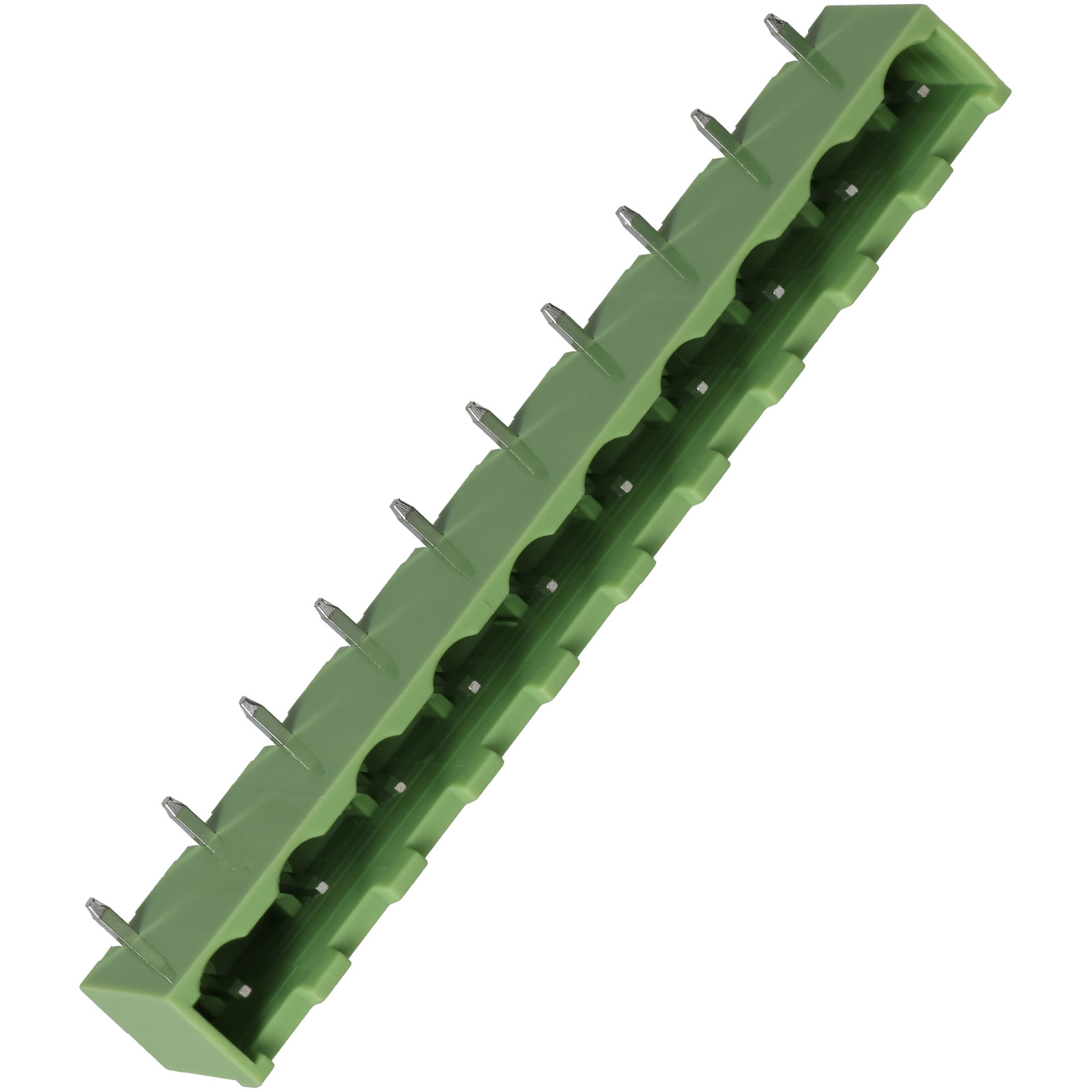 Lot De 20 Connecteurs PCB à Angle Plat 2P 7.62mm - 15A 300V AC, Vert, Pour Montage Électronique