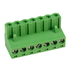 CamdenBoss CTB9200/7A 7 Way 12A Pluggable Terminal Block Free Plug 5mm Pitch