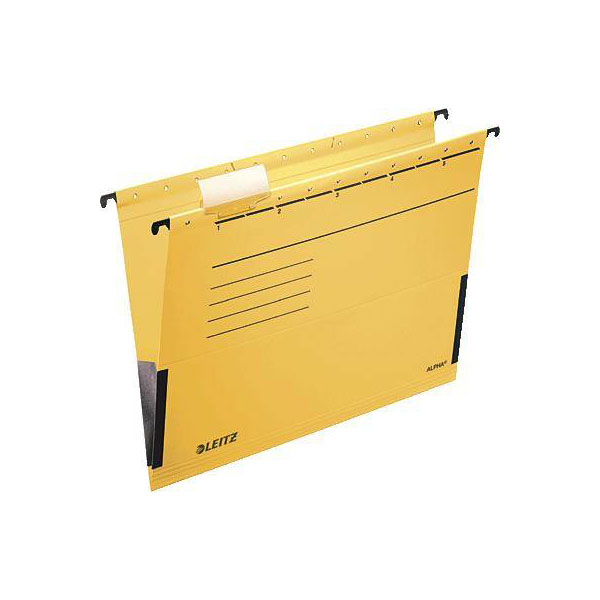 Leitz 19863015 Suspension binder Alpha A4 Yellow 5 pcs/pack 5 pc(s)