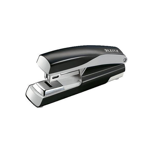 Leitz 5505-00-95 Flat-stack stapler Black Stapling capacity: 30 sh...
