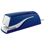 Leitz 5532-00-35 Electric stapler Blue (W x H x D) 49 x 56 x 155mm