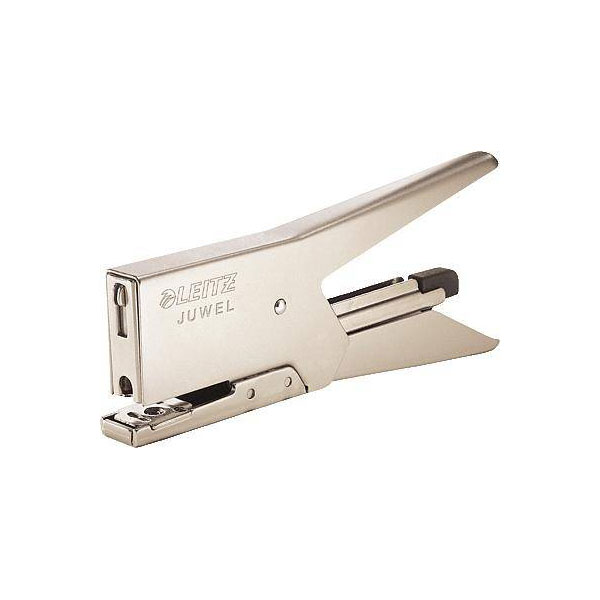 Leitz 5557-00-82 Handheld Stapler 12 Sheets (80 g/m²) Nickel
