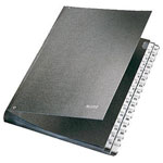 Leitz 5831-00-95 5831 Rigid cardboard Black A4 No. of compartments: 32 1-31