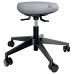Leitz 65770095 Stool Grey, Black