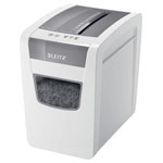 Leitz 80010000 IQ Slim Home Office P4 Shredder 10 Sheet Cross-Cut 23L Bin White
