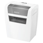 Leitz 80340000 IQ Home P4 Shredder Cross-Cut 6-Sheet 15L P-4 Security Quiet Whte