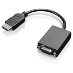 Lenovo 0B47069 HDMI / VGA Adapter [1x HDMI plug - 1x VGA socket] Black