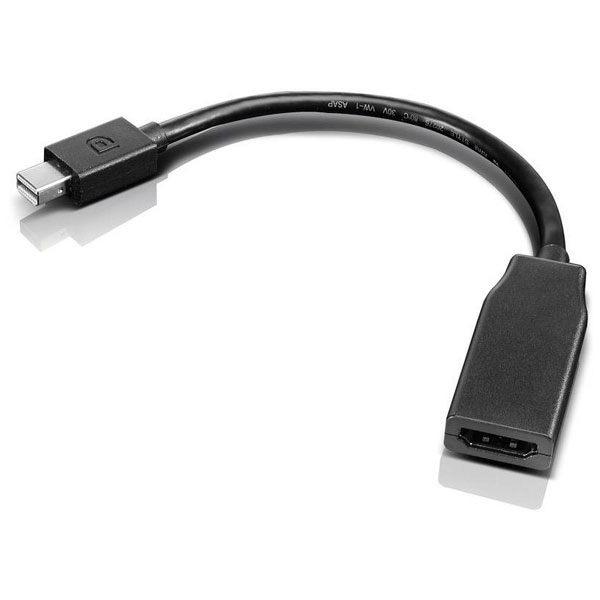 Lenovo 0B47089 video cable adapter 0.2 m Mini DisplayPort HDMI Black