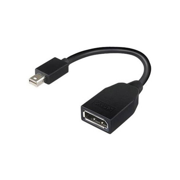 Lenovo 4X90L13971 Mini DisplayPort to DisplayPort Adapter Black 4K...